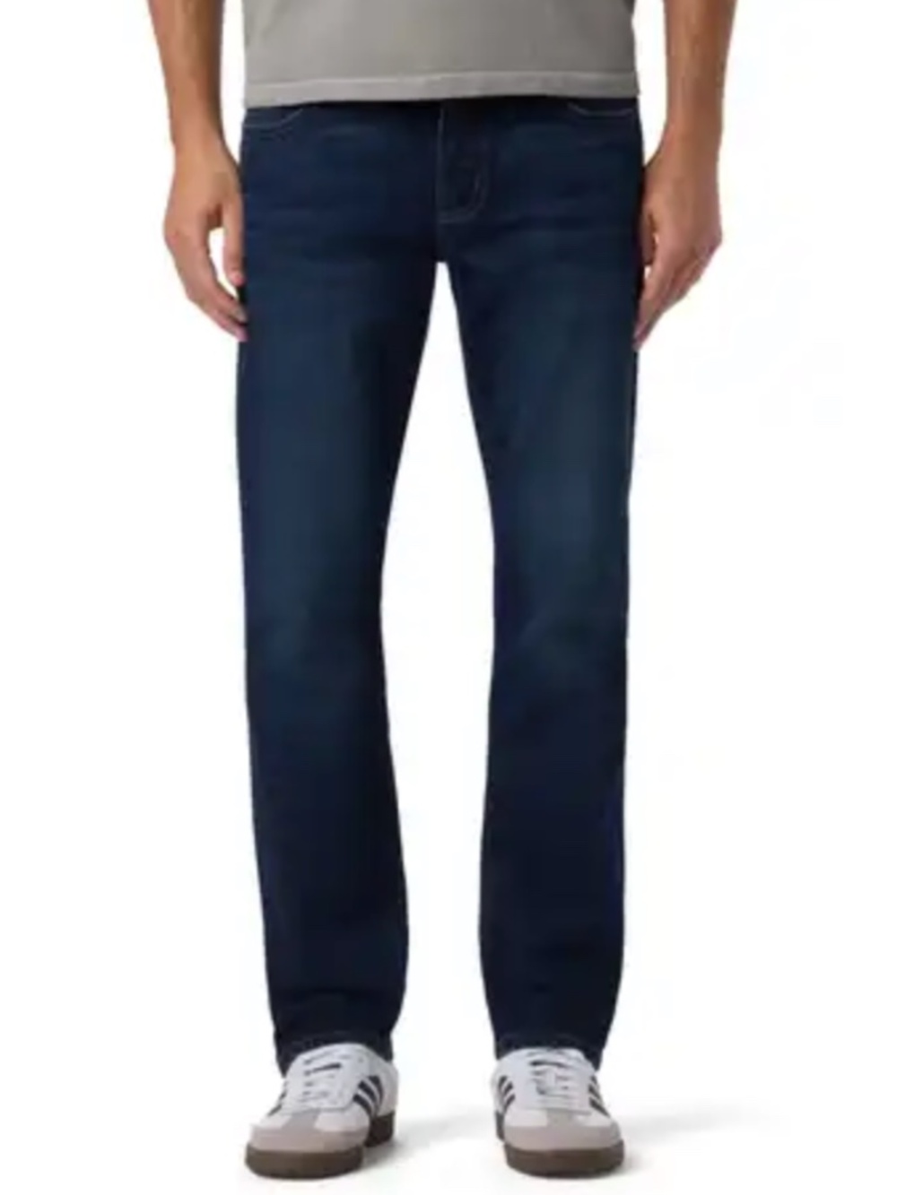 Hudson Byron Slim Straight CAM Dark Navy Blue Stretch Denim Jeans Mens 32 X 33
